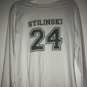 white teen wolf long sleeve shirt
